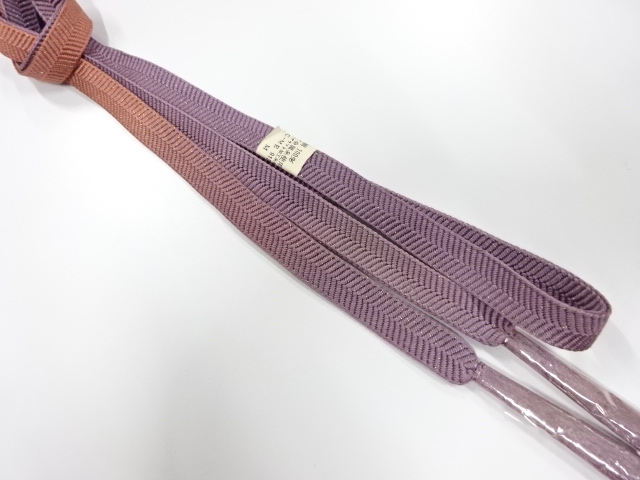 未使用品　正絹　手組帯締め